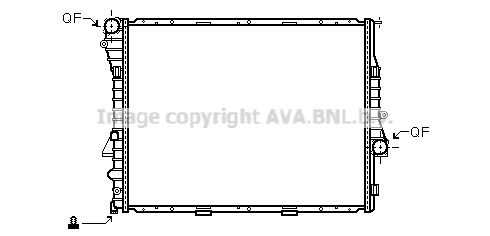 AVA QUALITY COOLING Radiators, Motora dzesēšanas sistēma BWA2274